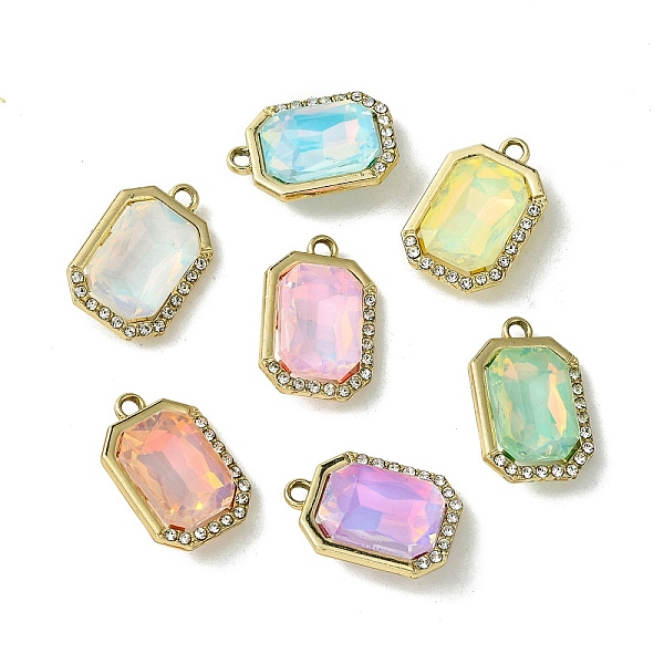 PandaHall UV Plating Alloy with Mixed Color Glass Rhinestone Pendants, Rectangle, Golden, 21x14x6.5mm, Hole: 2mm Alloy+Rhinestone Rectangle..., Multicolor
PandaHall UV Plating Alloy with Mixed Color Glass Rhinestone Pendants, Rectangle, Golden, 21x14x6.5mm, Hole: 2mm Alloy+Rhinestone Rectangle..., Multicolor