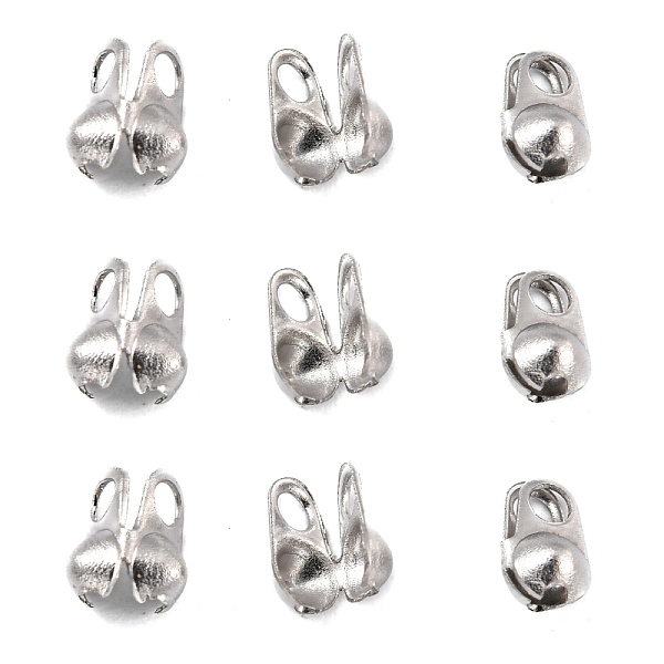 PandaHall 304 Stainless Steel Smooth Surface Bead Tips, Calotte Ends, Clamshell Knot Cover, Stainless Steel Color, 4x2mm, Hole: 1mm, Inner...
PandaHall 304 Stainless Steel Smooth Surface Bead Tips, Calotte Ends, Clamshell Knot Cover, Stainless Steel Color, 4x2mm, Hole: 1mm, Inner...