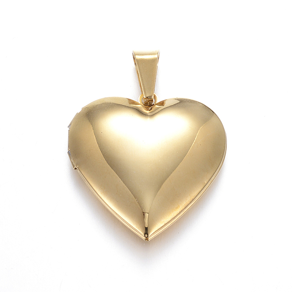 PandaHall 316 Stainless Steel Locket Pendants, Heart, Real 18K Gold Plated, 29x29x7mm, Hole: 9x5mm, Inner: 21x20mm 316 Surgical Stainless...
PandaHall 316 Stainless Steel Locket Pendants, Heart, Real 18K Gold Plated, 29x29x7mm, Hole: 9x5mm, Inner: 21x20mm 316 Surgical Stainless...