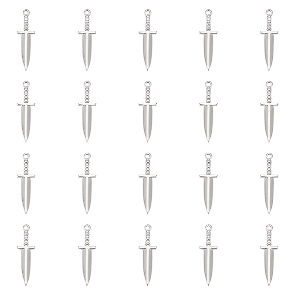 PandaHall UNICRAFTALE 20Pcs 1mm Hole 304 Stainless Steel Dagger Pendants Sword Charm s Charm Punk Earring Sword Charms s Anime Figures...
PandaHall UNICRAFTALE 20Pcs 1mm Hole 304 Stainless Steel Dagger Pendants Sword Charm s Charm Punk Earring Sword Charms s Anime Figures...