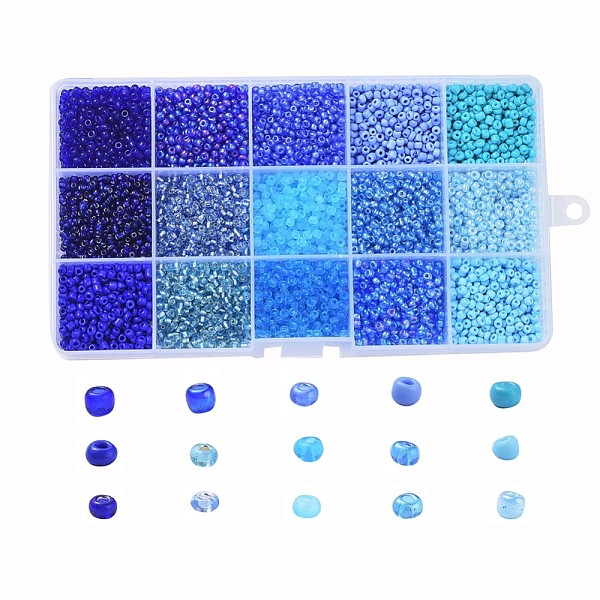 PandaHall Glass Seed Beads, Silver Lined & Transparent & Trans. Colours Lustered & Trans. Colors Rainbow & Frosted Colors & Opaque Colours..., Multicolor
PandaHall Glass Seed Beads, Silver Lined & Transparent & Trans. Colours Lustered & Trans. Colors Rainbow & Frosted Colors & Opaque Colours..., Multicolor