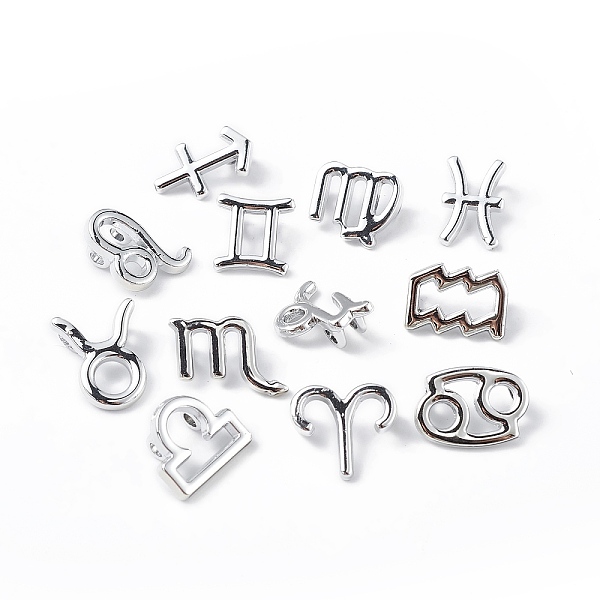 PandaHall 12Pcs 12 Style Alloy Charms Set, Twelve Constellations Charm, Platinum, 11~15x8.5~13.5x2.5~6mm, Hole: 2mm, 1pc/style Alloy...
PandaHall 12Pcs 12 Style Alloy Charms Set, Twelve Constellations Charm, Platinum, 11~15x8.5~13.5x2.5~6mm, Hole: 2mm, 1pc/style Alloy...