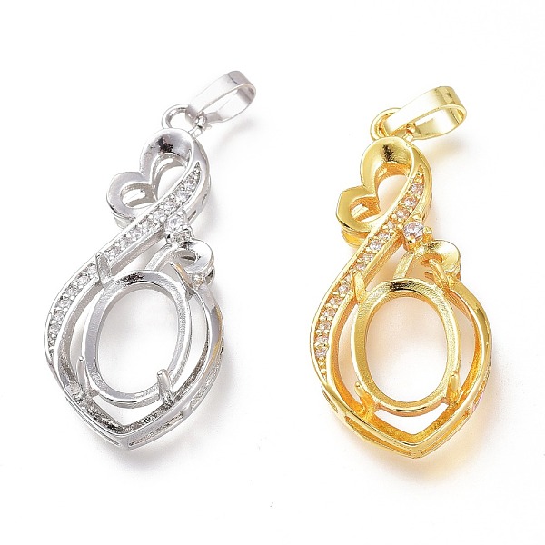 PandaHall Brass Micro Pave Clear Cubic Zirconia Open Back Bezel Pendant Cabochon Settings, Long-Lasting Plated, Heart, Mixed Color...
PandaHall Brass Micro Pave Clear Cubic Zirconia Open Back Bezel Pendant Cabochon Settings, Long-Lasting Plated, Heart, Mixed Color...