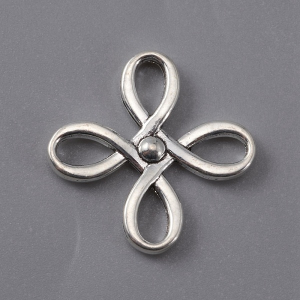 PandaHall Tibetan Style Alloy Connector Charms, for Jewerly Making, Chinese Knot, Antique Silver, 23x23x2.5mm, Hole: 6x3mm Alloy Others
PandaHall Tibetan Style Alloy Connector Charms, for Jewerly Making, Chinese Knot, Antique Silver, 23x23x2.5mm, Hole: 6x3mm Alloy Others
