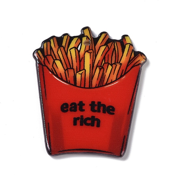 PandaHall Acrylic Pendants, Double-sided Printed , Chip, 40.5x33x2.5mm, Hole: 1.8mm Acrylic Others
PandaHall Acrylic Pendants, Double-sided Printed , Chip, 40.5x33x2.5mm, Hole: 1.8mm Acrylic Others