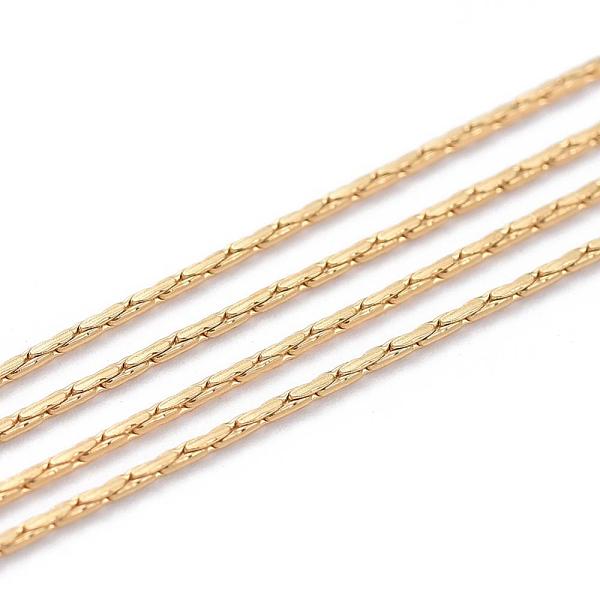 PandaHall Handmade Ion Plating(IP) 304 Stainless Steel Cardano Chains, Soldered, with Spool, Golden, 0.8x0.8mm, about 32.8 Feet(10m)/roll...
PandaHall Handmade Ion Plating(IP) 304 Stainless Steel Cardano Chains, Soldered, with Spool, Golden, 0.8x0.8mm, about 32.8 Feet(10m)/roll...