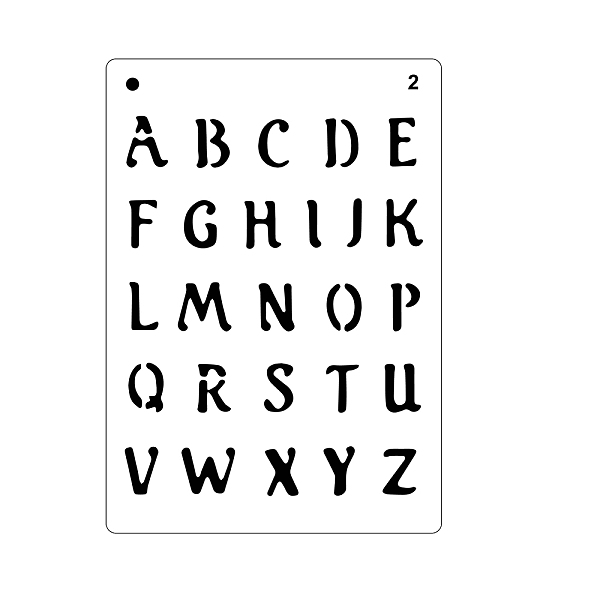 PandaHall PET Plastic Hollow Painting Silhouette Stencil, DIY Drawing Template Graffiti Stencils, Letter A~Z, 29x20.5cm Plastic Letter A~Z..., White
PandaHall PET Plastic Hollow Painting Silhouette Stencil, DIY Drawing Template Graffiti Stencils, Letter A~Z, 29x20.5cm Plastic Letter A~Z..., White