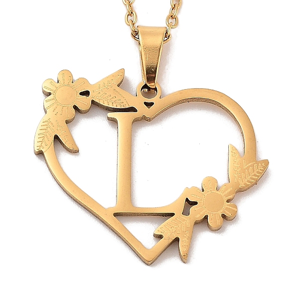 PandaHall Vacuum Plating 201 Stainless Steel Pendant Necklaces, Letter L, 12.28 inch(31.2cm) 201 Stainless Steel Letter L
PandaHall Vacuum Plating 201 Stainless Steel Pendant Necklaces, Letter L, 12.28 inch(31.2cm) 201 Stainless Steel Letter L