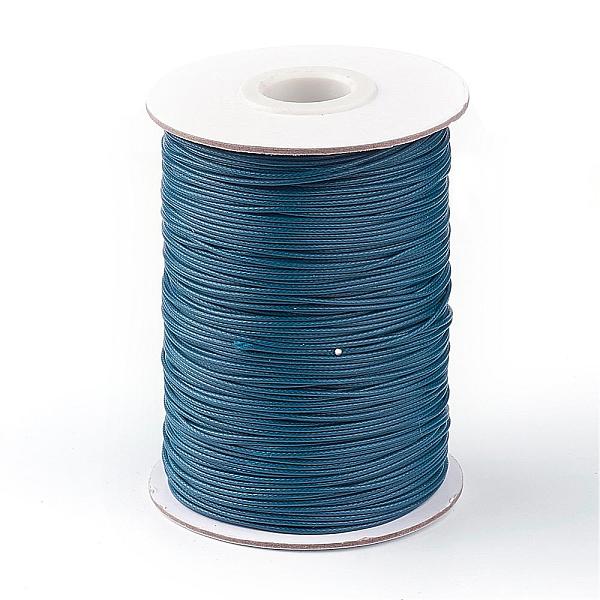 PandaHall Korean Waxed Polyester Cord, Prussian Blue, 1mm, about 85yards/roll Waxed Polyester Cord Round Blue
PandaHall Korean Waxed Polyester Cord, Prussian Blue, 1mm, about 85yards/roll Waxed Polyester Cord Round Blue