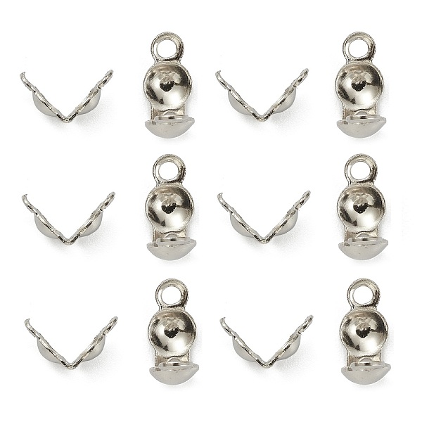PandaHall 304 Stainless Steel Bead Tips, Calotte Ends, Clamshell Knot Cover, Stainless Steel Color, 6x3mm, Hole: 1mm, Inner Diameter: 3mm...
PandaHall 304 Stainless Steel Bead Tips, Calotte Ends, Clamshell Knot Cover, Stainless Steel Color, 6x3mm, Hole: 1mm, Inner Diameter: 3mm...