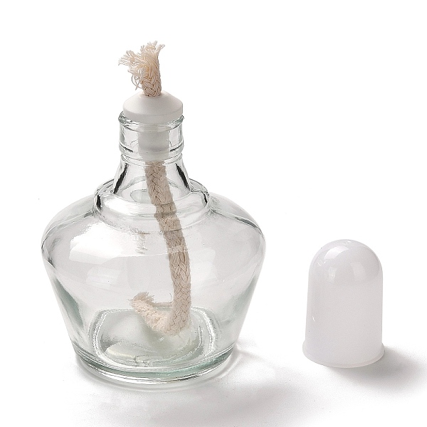 PandaHall Glass Alcohol Burner, with Plastic Caps, Porcelain Plug, Cotton Cord, for Lab Supplies, Clear, 115mm Glass Clear
PandaHall Glass Alcohol Burner, with Plastic Caps, Porcelain Plug, Cotton Cord, for Lab Supplies, Clear, 115mm Glass Clear