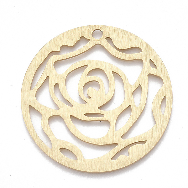 PandaHall Aluminium Big Pendants, Laser Cut Big Pendants, Flat Round, Golden, 50x1mm, Hole: 3mm Aluminum Flat Round
PandaHall Aluminium Big Pendants, Laser Cut Big Pendants, Flat Round, Golden, 50x1mm, Hole: 3mm Aluminum Flat Round