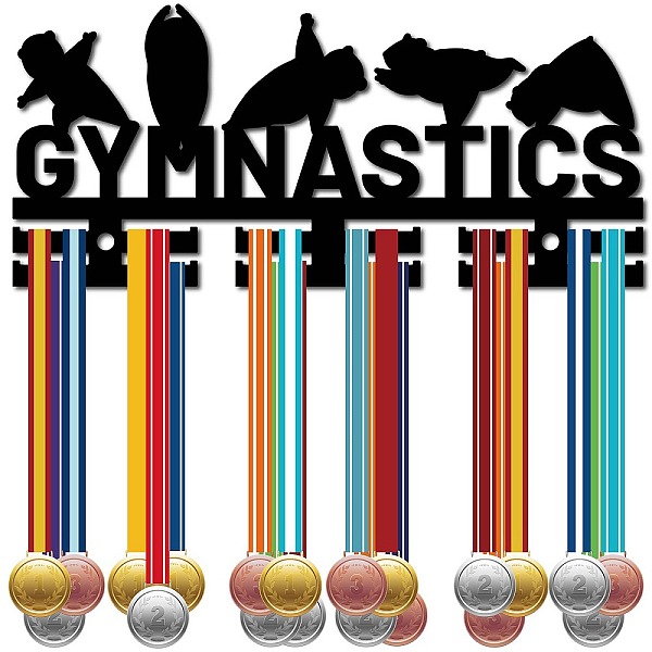 PandaHall Acrylic Medal Holder, Medal Display Hanger Rack, Medal Holder Frame, with Standoff Pins, Sports, 130x290x10mm, Hole: 8mm Acrylic..., Black
PandaHall Acrylic Medal Holder, Medal Display Hanger Rack, Medal Holder Frame, with Standoff Pins, Sports, 130x290x10mm, Hole: 8mm Acrylic..., Black