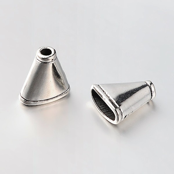 PandaHall Apetalous Tibetan Style Alloy Bead Cones, For Tassels Pendant, Antique Silver, 17x16x7mm, Hole: 3mm and 13x5mm Alloy
PandaHall Apetalous Tibetan Style Alloy Bead Cones, For Tassels Pendant, Antique Silver, 17x16x7mm, Hole: 3mm and 13x5mm Alloy