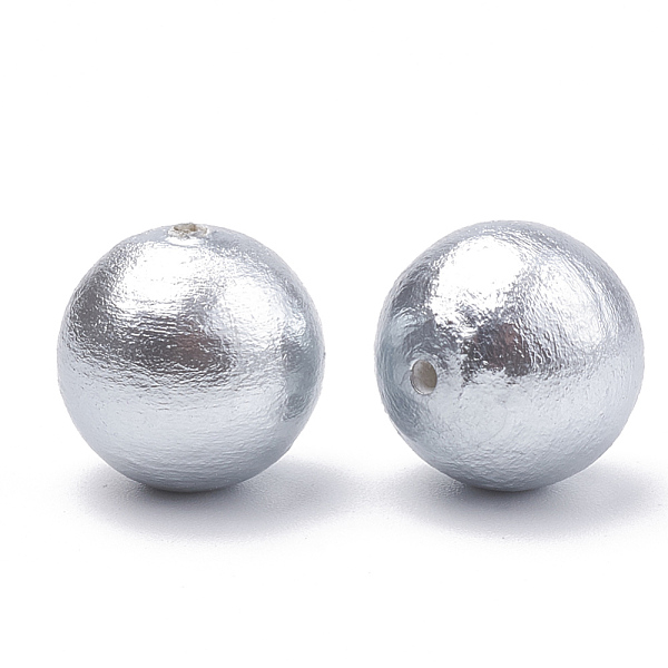 PandaHall Compressed Cotton Pearl Beads, Eco-Friendly, Dyed, Round, Light Grey, 8~8.5mm, Hole: 1.2mm Cotton Round Gray
PandaHall Compressed Cotton Pearl Beads, Eco-Friendly, Dyed, Round, Light Grey, 8~8.5mm, Hole: 1.2mm Cotton Round Gray