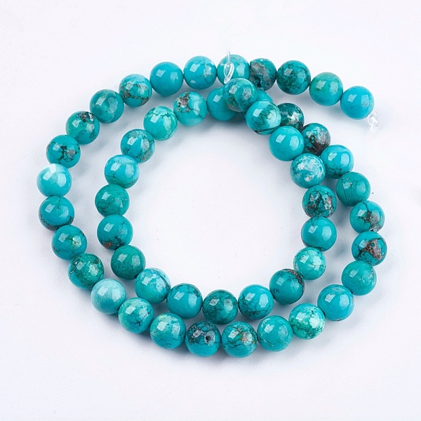PandaHall Natural Magnesite Beads Strands, Round, Dyed & Heated, 8mm, Hole: 1mm, about 51pcs/strand, 15.9 inch(40.5cm) Magnesite Round Green
PandaHall Natural Magnesite Beads Strands, Round, Dyed & Heated, 8mm, Hole: 1mm, about 51pcs/strand, 15.9 inch(40.5cm) Magnesite Round Green