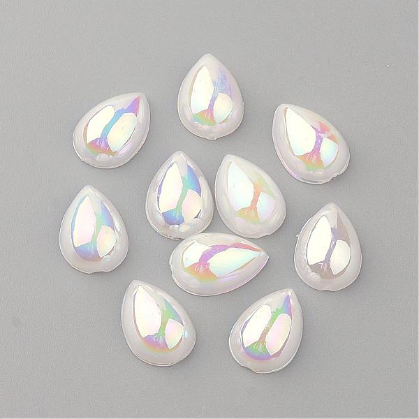 PandaHall Acrylic Cabochons, AB Color Plated, teardrop, White, 14x10x5mm Acrylic Teardrop White
PandaHall Acrylic Cabochons, AB Color Plated, teardrop, White, 14x10x5mm Acrylic Teardrop White