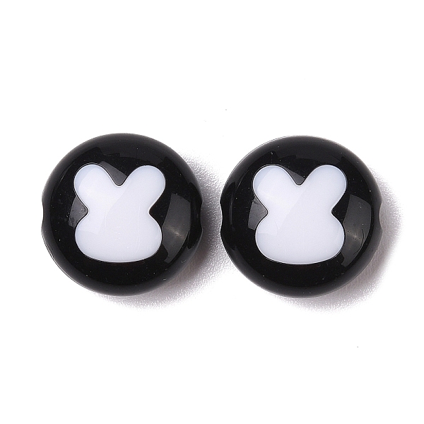 PandaHall Two-tone Acrylic Beads, Rabbit, Round, Black, 17.5x10mm, Hole: 2.5mm, 270pc/500g Acrylic Round Black
PandaHall Two-tone Acrylic Beads, Rabbit, Round, Black, 17.5x10mm, Hole: 2.5mm, 270pc/500g Acrylic Round Black