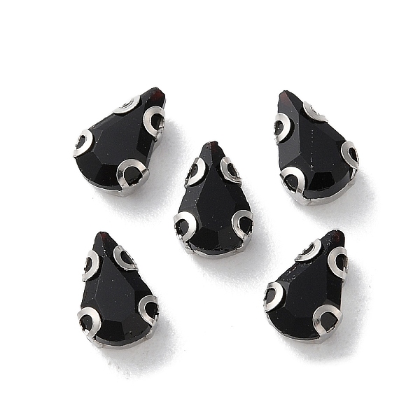 PandaHall Teardrop Sew on Rhinestone, Multi-strand Links, Glass Rhinestone, with Stainless Steel Prong Settings, Garments Accessories..., Black
PandaHall Teardrop Sew on Rhinestone, Multi-strand Links, Glass Rhinestone, with Stainless Steel Prong Settings, Garments Accessories..., Black