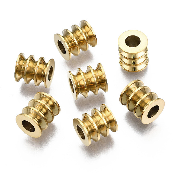 PandaHall 316 Surgical Stainless Steel European Beads, Large Hole Beads, Column, Real 14K Gold Plated, 8x7mm, Hole: 4mm 316 Surgical...
PandaHall 316 Surgical Stainless Steel European Beads, Large Hole Beads, Column, Real 14K Gold Plated, 8x7mm, Hole: 4mm 316 Surgical...