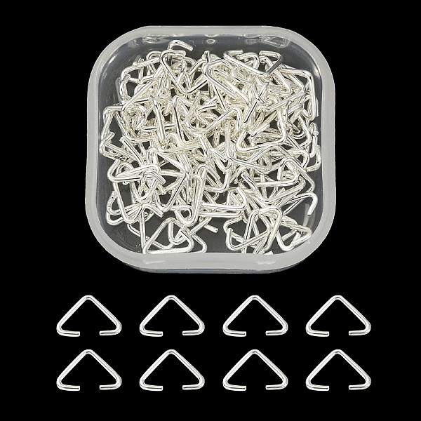 PandaHall 100Pcs Iron Triangle Rings, Buckle Clasps, Fit For Top Drilled Beads, Webbing, Strapping Bags, Silver, 6x9.5x0.8mm Iron
PandaHall 100Pcs Iron Triangle Rings, Buckle Clasps, Fit For Top Drilled Beads, Webbing, Strapping Bags, Silver, 6x9.5x0.8mm Iron