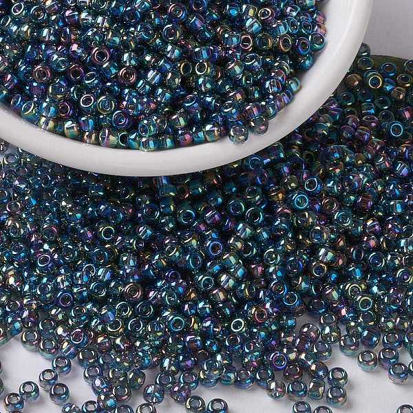 PandaHall MIYUKI Round Rocailles Beads, Japanese Seed Beads, 8/0, (RR249) Transparent Gray AB, 3mm, Hole: 1mm, about 2111~2277pcs/50g Glass...
PandaHall MIYUKI Round Rocailles Beads, Japanese Seed Beads, 8/0, (RR249) Transparent Gray AB, 3mm, Hole: 1mm, about 2111~2277pcs/50g Glass...