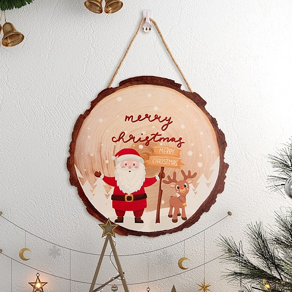 PandaHall Christmas Wood Hanging Welcome Sign, for Front Door Decoration, Deer, 300x5mm Wood Deer
PandaHall Christmas Wood Hanging Welcome Sign, for Front Door Decoration, Deer, 300x5mm Wood Deer