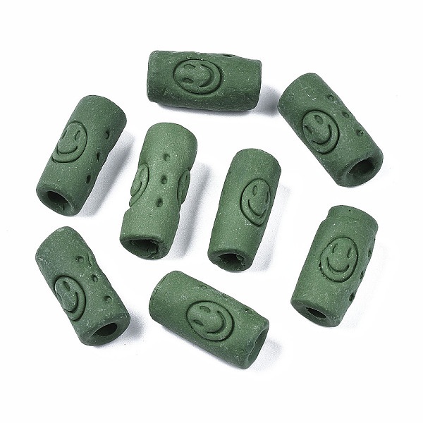 PandaHall Handmade Porcelain European Beads, Large Hole Beads, Column with Smile, Sea Green, 11~12.5x23~29mm, Hole: 4mm Porcelain Column
PandaHall Handmade Porcelain European Beads, Large Hole Beads, Column with Smile, Sea Green, 11~12.5x23~29mm, Hole: 4mm Porcelain Column