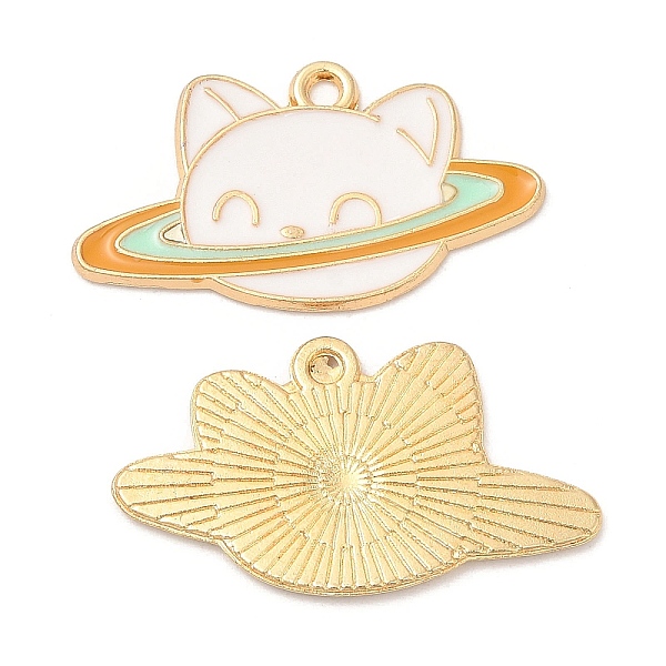 PandaHall Cute Alloy Pendants, with Enamel, Golden, Cadmium Free & Lead Free, Cat Shape Charms, Colorful, 16.5x29x1mm, Hole: 1.6mm...
PandaHall Cute Alloy Pendants, with Enamel, Golden, Cadmium Free & Lead Free, Cat Shape Charms, Colorful, 16.5x29x1mm, Hole: 1.6mm...