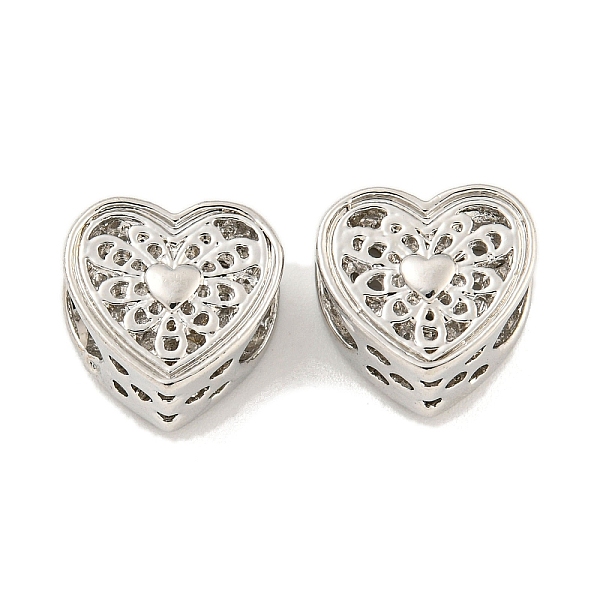 PandaHall Valentine's Day Rack Plating Alloy European Beads, Large Hole Beads, Cadmium Free & Nickel Free & Lead Free, Heart, Platinum...
PandaHall Valentine's Day Rack Plating Alloy European Beads, Large Hole Beads, Cadmium Free & Nickel Free & Lead Free, Heart, Platinum...