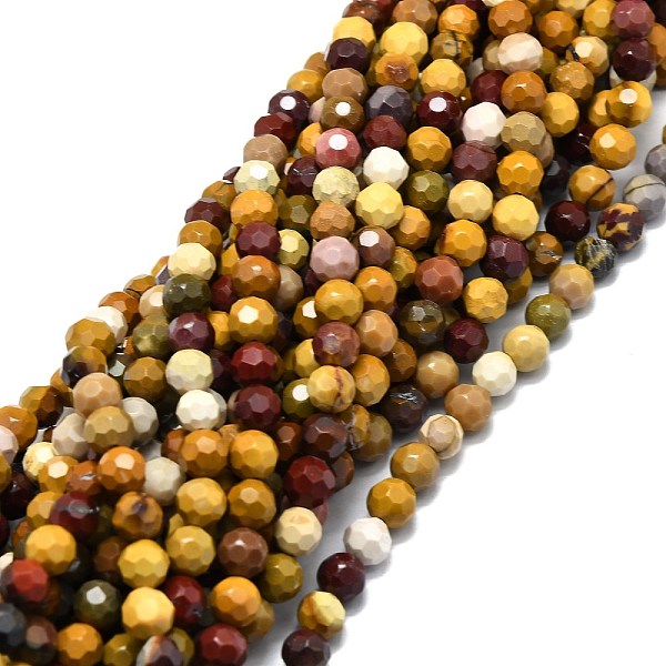 PandaHall Natural Mookaite Beads Strands, Round, Faceted, 8mm, Hole: 1.2mm, about 50pcs/strand, 15.35''(39cm) Mookaite Round
PandaHall Natural Mookaite Beads Strands, Round, Faceted, 8mm, Hole: 1.2mm, about 50pcs/strand, 15.35''(39cm) Mookaite Round