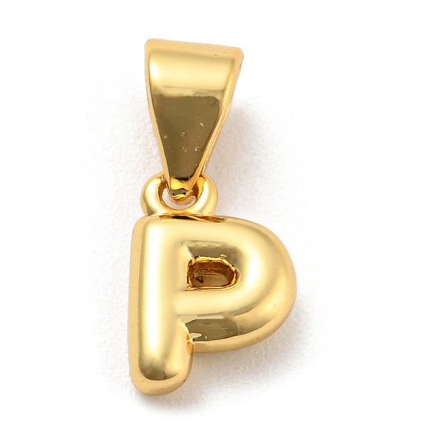 PandaHall Brass Charms, Real 18K Gold Plated, Long-Lasting Plated, Lead Free & Cadmium Free, Letter Charm, Letter P, 9x6x2.5mm, Hole...
PandaHall Brass Charms, Real 18K Gold Plated, Long-Lasting Plated, Lead Free & Cadmium Free, Letter Charm, Letter P, 9x6x2.5mm, Hole...