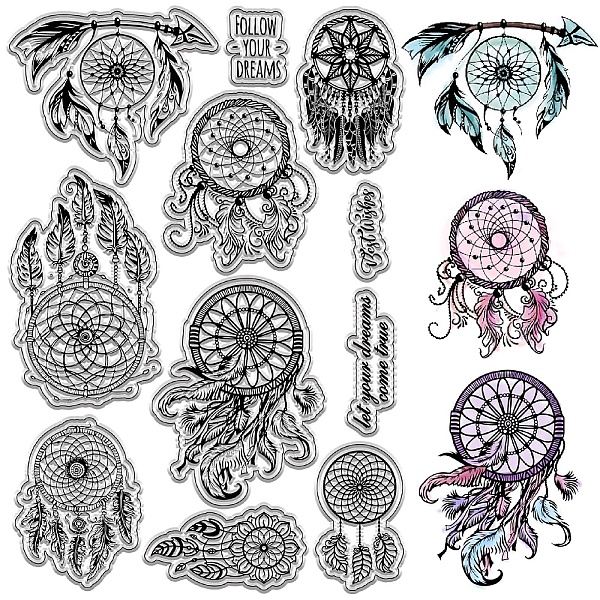 PandaHall Custom PVC Plastic Clear Stamps, for DIY Scrapbooking, Photo Album Decorative, Cards Making, Stamp Sheets, Film Frame, Feather...
PandaHall Custom PVC Plastic Clear Stamps, for DIY Scrapbooking, Photo Album Decorative, Cards Making, Stamp Sheets, Film Frame, Feather...