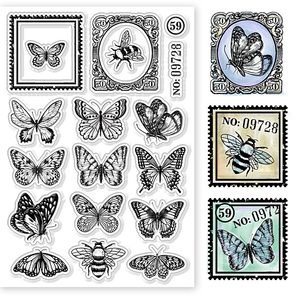 PandaHall Custom PVC Plastic Clear Stamps, for DIY Scrapbooking, Photo Album Decorative, Cards Making, Butterfly, 160x110x3mm Plastic...
PandaHall Custom PVC Plastic Clear Stamps, for DIY Scrapbooking, Photo Album Decorative, Cards Making, Butterfly, 160x110x3mm Plastic...