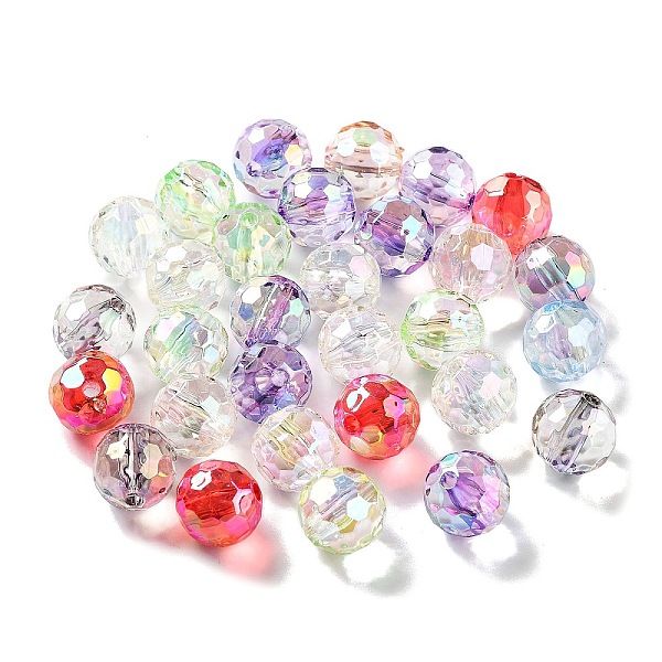 PandaHall UV Plating Transparent Acrylic Beads, Iridescent, Faceted, Round, Mixed Color, 14.5mm, Hole: 2.8mm Acrylic Round Multicolor
PandaHall UV Plating Transparent Acrylic Beads, Iridescent, Faceted, Round, Mixed Color, 14.5mm, Hole: 2.8mm Acrylic Round Multicolor