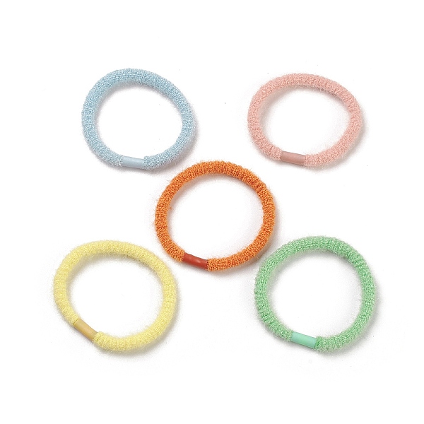 PandaHall Nylon Elastic Hair Ties, Ponytail Holder, with Plastic Beads, Girls Hair Accessories, Mixed Color, 5~6mm, Inner Diameter: 42.5mm..., Multicolor
PandaHall Nylon Elastic Hair Ties, Ponytail Holder, with Plastic Beads, Girls Hair Accessories, Mixed Color, 5~6mm, Inner Diameter: 42.5mm..., Multicolor