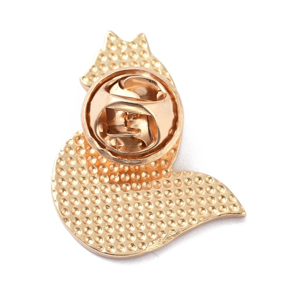 PandaHall Fox Enamel Pin, Cute Animal Alloy Enamel Brooch for Backpacks Clothes, Light Gold, Black, 26.5x21x10mm Alloy+Enamel Black
PandaHall Fox Enamel Pin, Cute Animal Alloy Enamel Brooch for Backpacks Clothes, Light Gold, Black, 26.5x21x10mm Alloy+Enamel Black