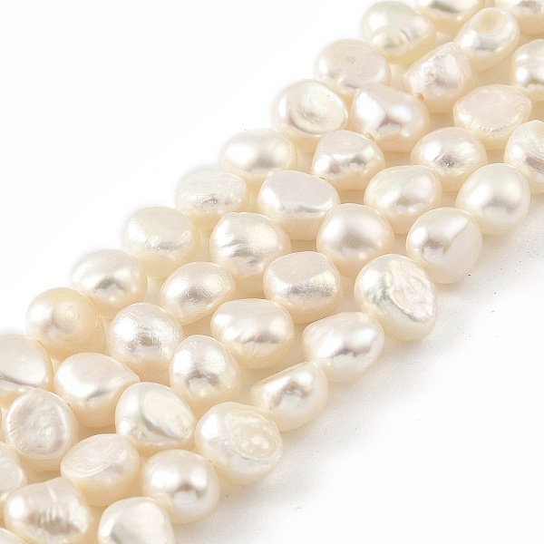 PandaHall Natural Cultured Freshwater Pearl Beads Strands, Two Sides Polished, Old Lace, 6~7mm, Hole: 0.5mm, about 25pcs/strand, 6.69''...
PandaHall Natural Cultured Freshwater Pearl Beads Strands, Two Sides Polished, Old Lace, 6~7mm, Hole: 0.5mm, about 25pcs/strand, 6.69''...