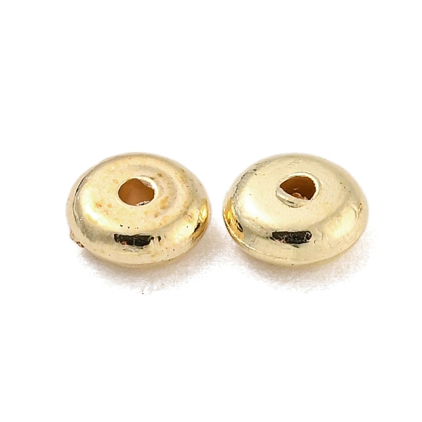 PandaHall CCB Plastic Spacer Beads, Flat Round, Golden, 5x2mm, Hole: 1.2mm Plastic Flat Round
PandaHall CCB Plastic Spacer Beads, Flat Round, Golden, 5x2mm, Hole: 1.2mm Plastic Flat Round