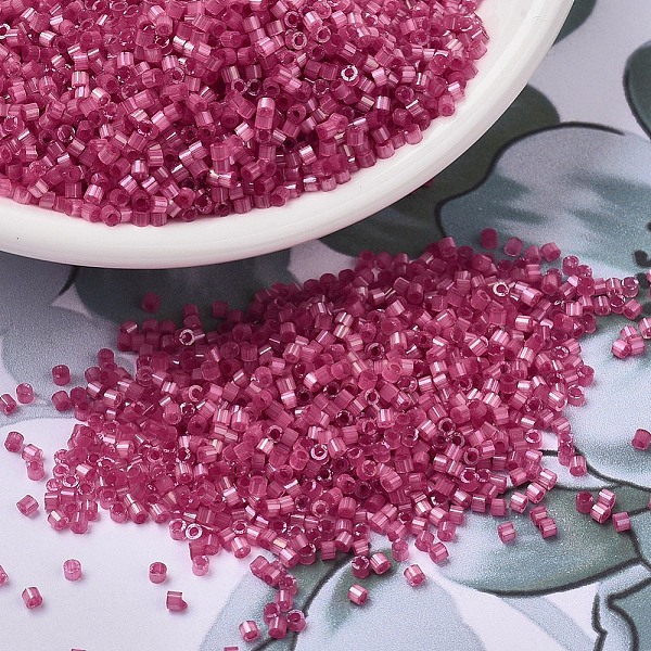 PandaHall MIYUKI Delica Beads, Cylinder, Japanese Seed Beads, 11/0, (DB1807) Dyed Rose Silk Satin, 1.3x1.6mm, Hole: 0.8mm, about..., Purple
PandaHall MIYUKI Delica Beads, Cylinder, Japanese Seed Beads, 11/0, (DB1807) Dyed Rose Silk Satin, 1.3x1.6mm, Hole: 0.8mm, about..., Purple