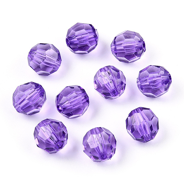 PandaHall Transparent Acrylic Beads, Faceted, Round, Blue Violet, 10x9.5mm, Hole: 1.8mm, about 990pcs/500g Acrylic Round
PandaHall Transparent Acrylic Beads, Faceted, Round, Blue Violet, 10x9.5mm, Hole: 1.8mm, about 990pcs/500g Acrylic Round