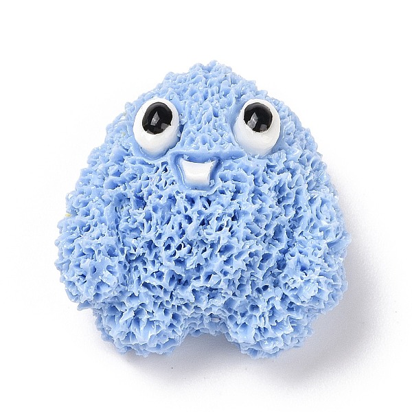 PandaHall Cartoon Opaque Resin Cabochons, Monster Shape, Cornflower Blue, 22x21x10.5mm Resin Others
PandaHall Cartoon Opaque Resin Cabochons, Monster Shape, Cornflower Blue, 22x21x10.5mm Resin Others