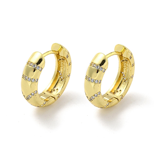 PandaHall Brass Micro Pave Cubic Zirconia Hoop Earring, Real 18K Gold Plated, Ring, 23.5x6mm Brass Ring
PandaHall Brass Micro Pave Cubic Zirconia Hoop Earring, Real 18K Gold Plated, Ring, 23.5x6mm Brass Ring