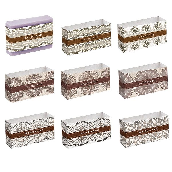 PandaHall Soap Paper Tag, Soap Wrappers, Rectangle, for Soap Packaging, Lace Pattern, 50x210mm, 9 style, 10pcs/style, 90pcs/set Paper Others..., Multicolor
PandaHall Soap Paper Tag, Soap Wrappers, Rectangle, for Soap Packaging, Lace Pattern, 50x210mm, 9 style, 10pcs/style, 90pcs/set Paper Others..., Multicolor