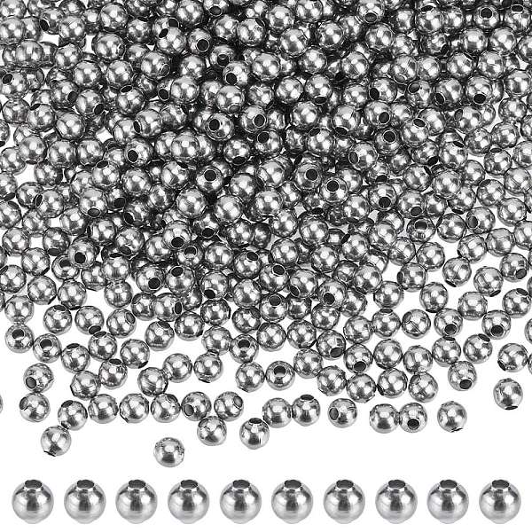 PandaHall SUNNYCLUE 304 Stainless Steel Round Seamed Beads, for Jewelry Craft Making, Stainless Steel Color, 4x4mm, Hole: 1.5mm, 1000pcs/box...
PandaHall SUNNYCLUE 304 Stainless Steel Round Seamed Beads, for Jewelry Craft Making, Stainless Steel Color, 4x4mm, Hole: 1.5mm, 1000pcs/box...