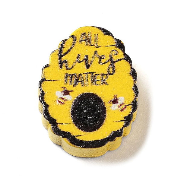 PandaHall Bee Theme Printed Wood Beads, Honeycomb, Gold, 23x18x7.5mm, Hole: 3mm Wood Others Gold
PandaHall Bee Theme Printed Wood Beads, Honeycomb, Gold, 23x18x7.5mm, Hole: 3mm Wood Others Gold