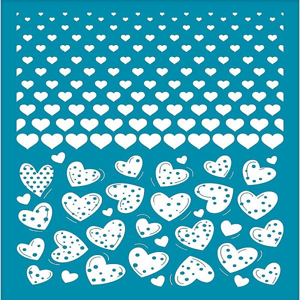 PandaHall Silk Screen Printing Stencil, for Painting on Wood, DIY Decoration T-Shirt Fabric, Heart Pattern, 100x127mm Nylon Heart Cyan
PandaHall Silk Screen Printing Stencil, for Painting on Wood, DIY Decoration T-Shirt Fabric, Heart Pattern, 100x127mm Nylon Heart Cyan