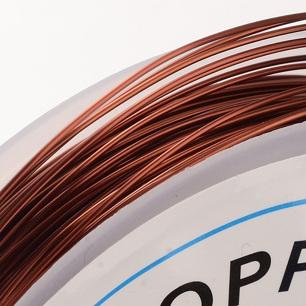 PandaHall Round Craft Copper Wire, Saddle Brown, 24 Gauge, 0.5mm, about 26.24 Feet(8m)/roll Copper Round Brown
PandaHall Round Craft Copper Wire, Saddle Brown, 24 Gauge, 0.5mm, about 26.24 Feet(8m)/roll Copper Round Brown
