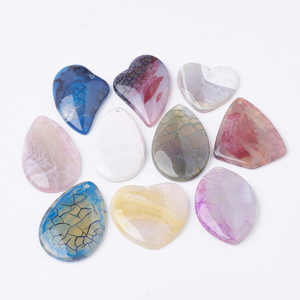 PandaHall Natural Brazilian Agate Pendants, Dyed, Mixed Shapes, Mixed Color, 45~57x38~48x7mm, Hole: 1.5mm Brazilian Agate Mixed Shapes..., Multicolor
PandaHall Natural Brazilian Agate Pendants, Dyed, Mixed Shapes, Mixed Color, 45~57x38~48x7mm, Hole: 1.5mm Brazilian Agate Mixed Shapes..., Multicolor