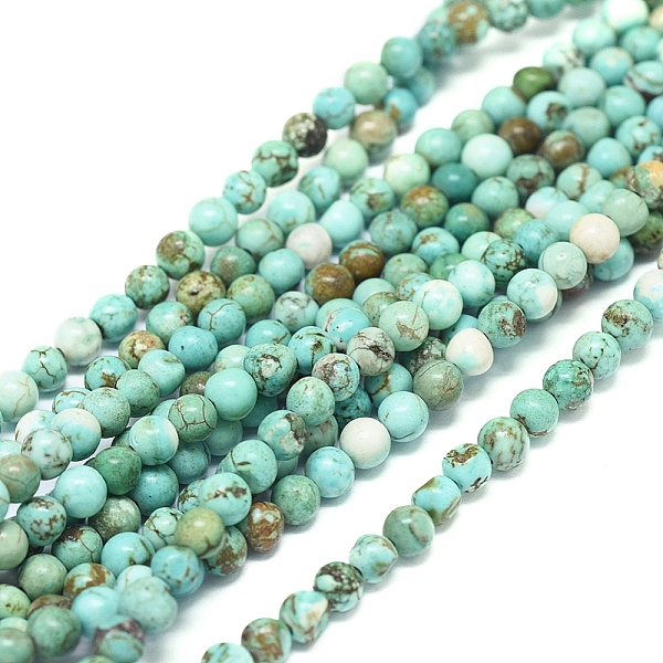 PandaHall Natural Howlite Beads Strands, Dyed & Heated, Round, 6mm, Hole: 0.8mm, about 63pcs/strand, 14.76 inch(37.5cm) Howlite Round
PandaHall Natural Howlite Beads Strands, Dyed & Heated, Round, 6mm, Hole: 0.8mm, about 63pcs/strand, 14.76 inch(37.5cm) Howlite Round